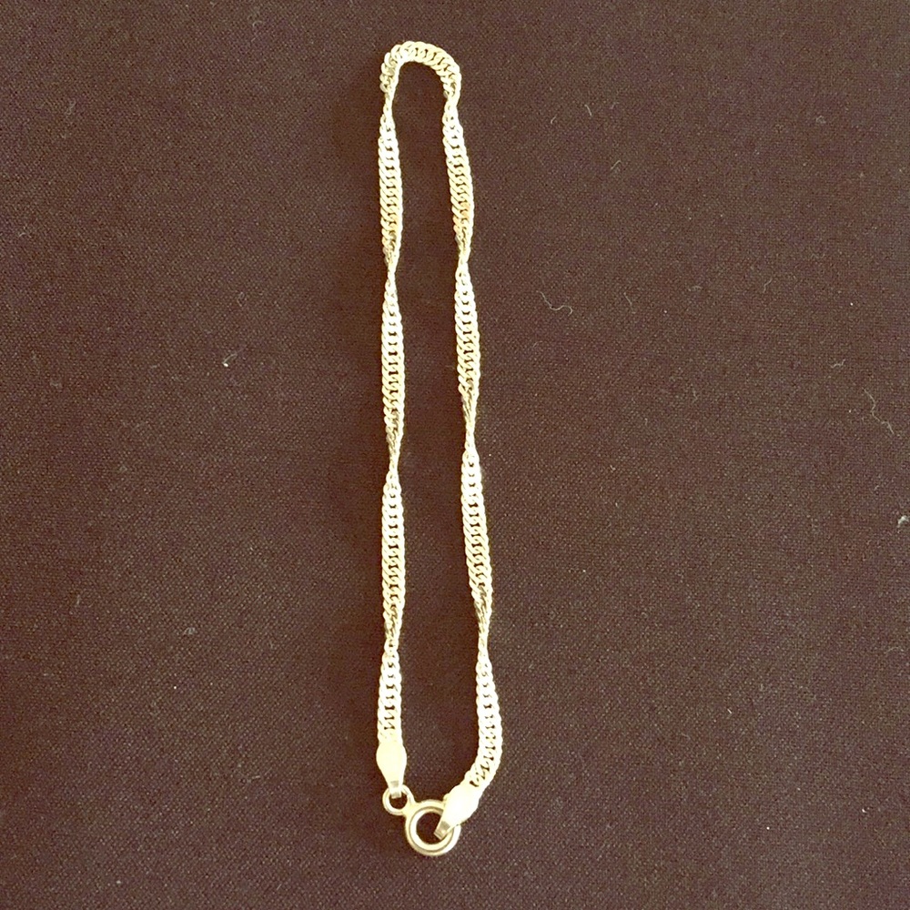 Sterling silver classic 7” bracelet